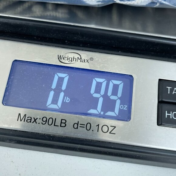 MSK Womens Blue & White Off-Shoulder Ikat Polyester/Spandex Blend Size L 3951 - Picture 8 of 8